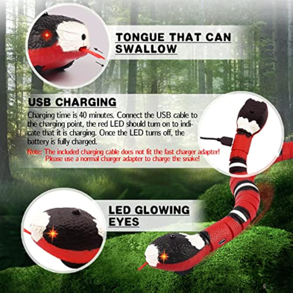 FetchBuddy™ Smart Sensing Snake Toy