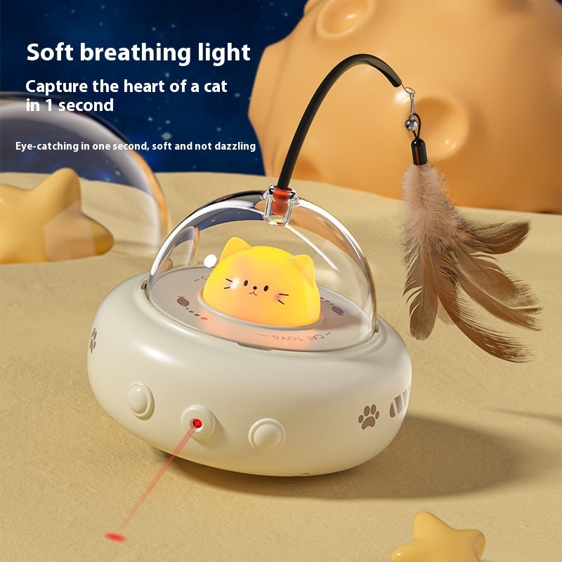 FetchBuddy™ Cat Toy Electric UFO