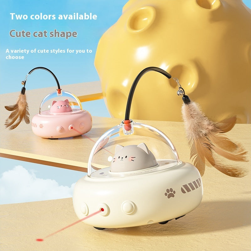 FetchBuddy™ Cat Toy Electric UFO
