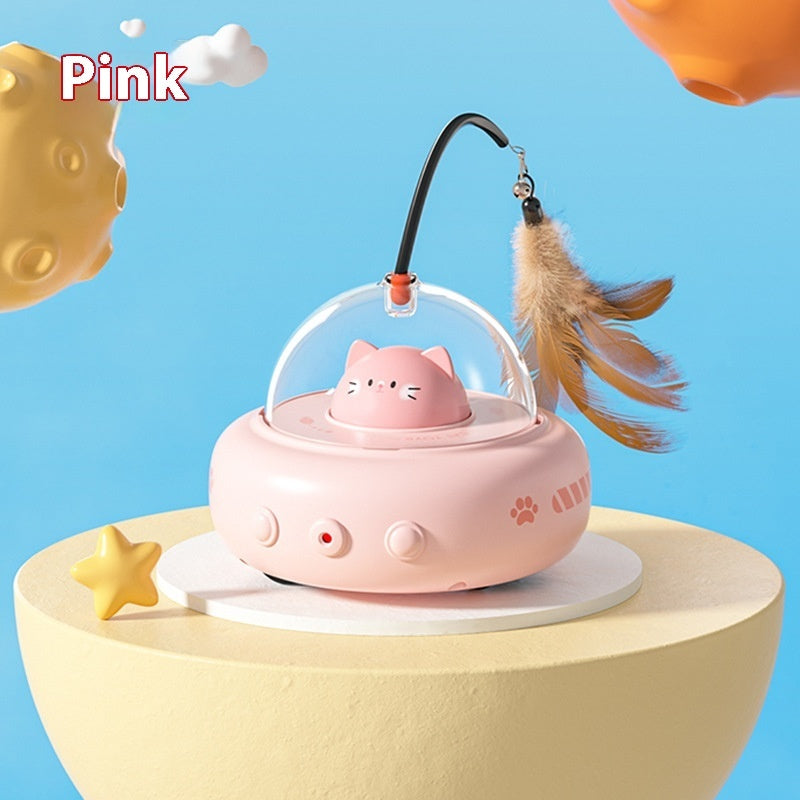 FetchBuddy™ Cat Toy Electric UFO