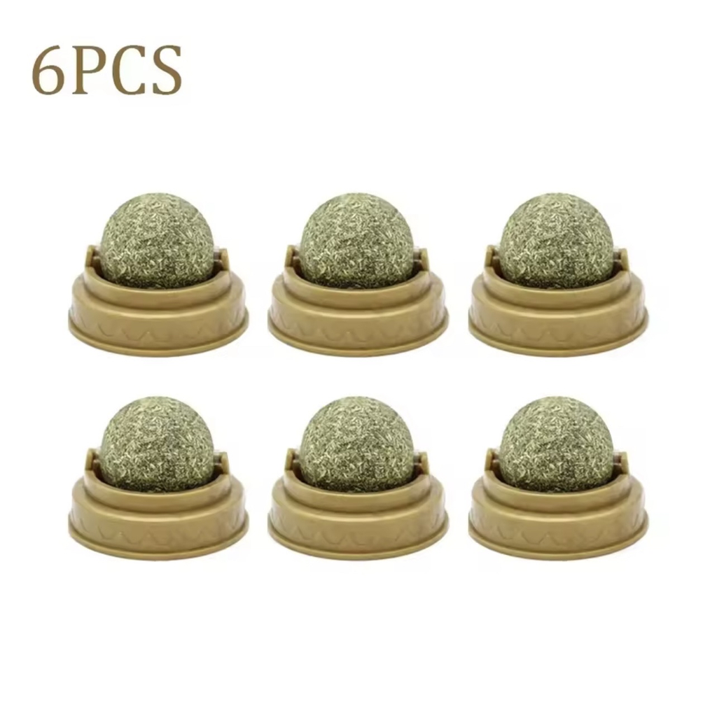 FetchBuddy™ Anti-Boredom Catnip Treat Ball